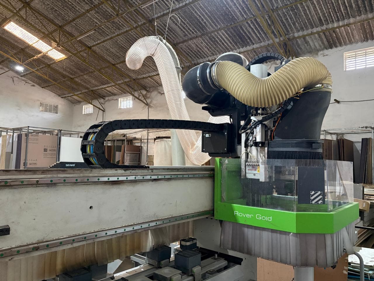 Hardware drilling station at V3 Spaces production floor